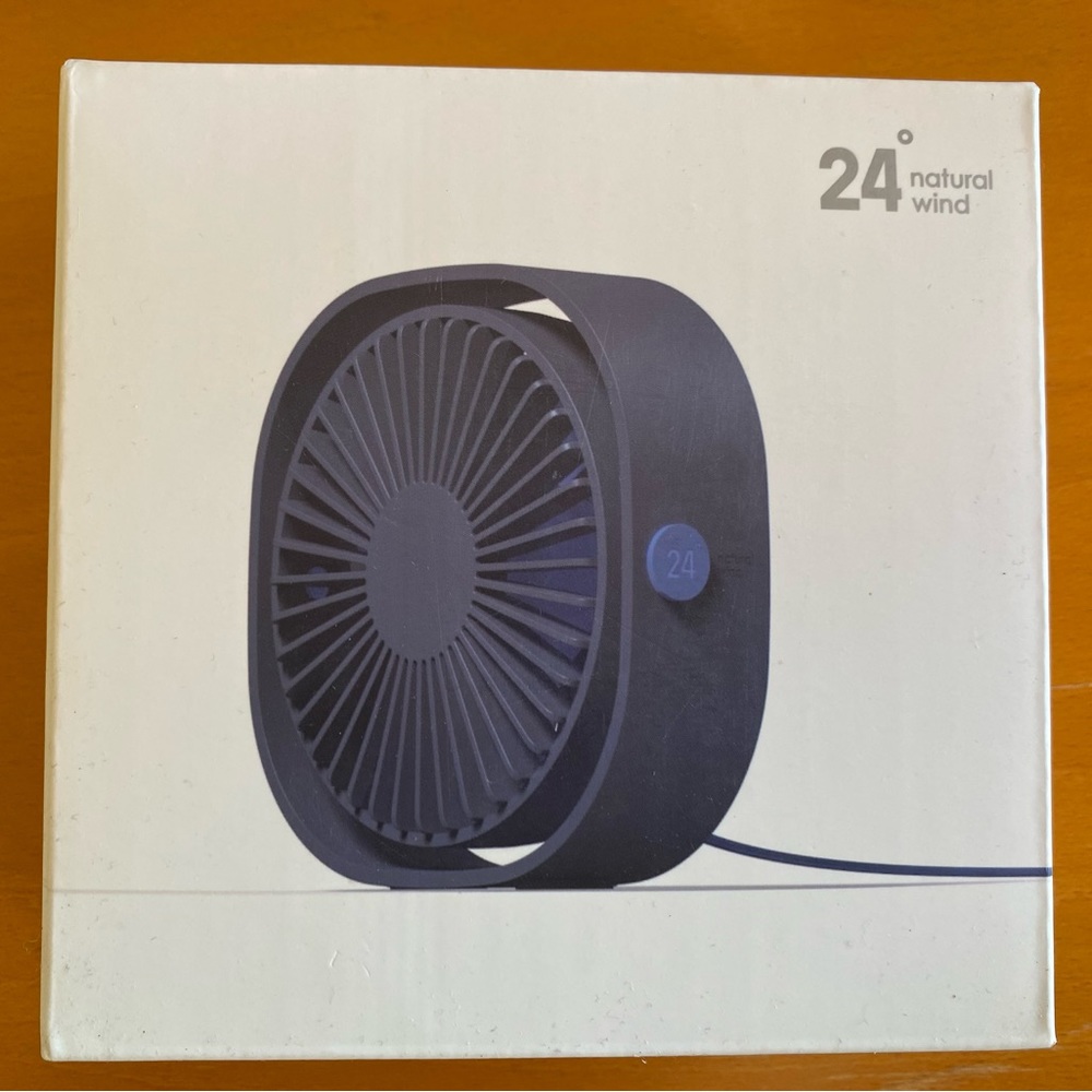 Small Desk fan USB powered